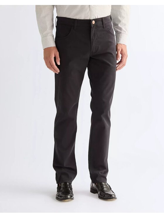 Wrangler Wrangler Jeansy GREENSBORO Czarny Straight Leg