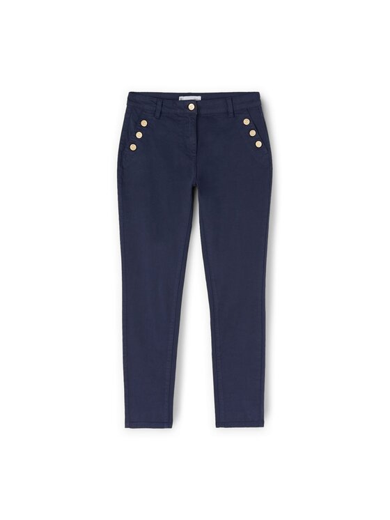 Motivi Motivi Pantaloni di tessuto P738Q003910N034 Blu Regular Fit