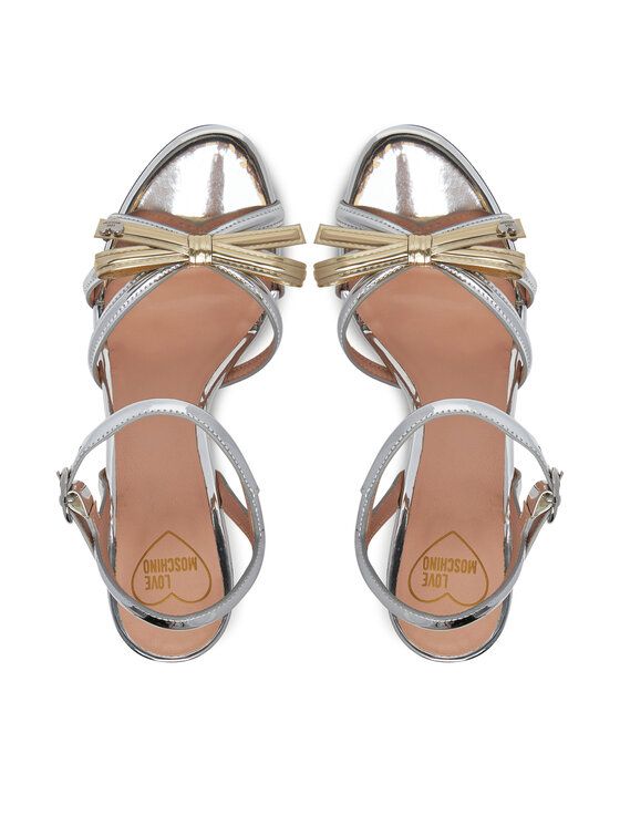 LOVE MOSCHINO LOVE MOSCHINO Sandali JA16096G1MJE190A Argento