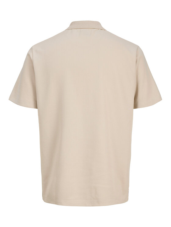 Jack & Jones Jack & Jones Tricou polo Rblaethan 12292992 Bej Regular Fit