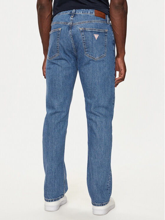 Guess Jeans Guess Jeans Džinsai M4YA1B D5DO2 Mėlyna Regular Fit