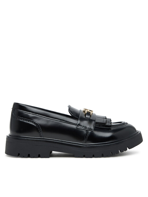 Tommy Hilfiger Półbuty Low Cut Shoe T3A4-34011-1453 S Czarny