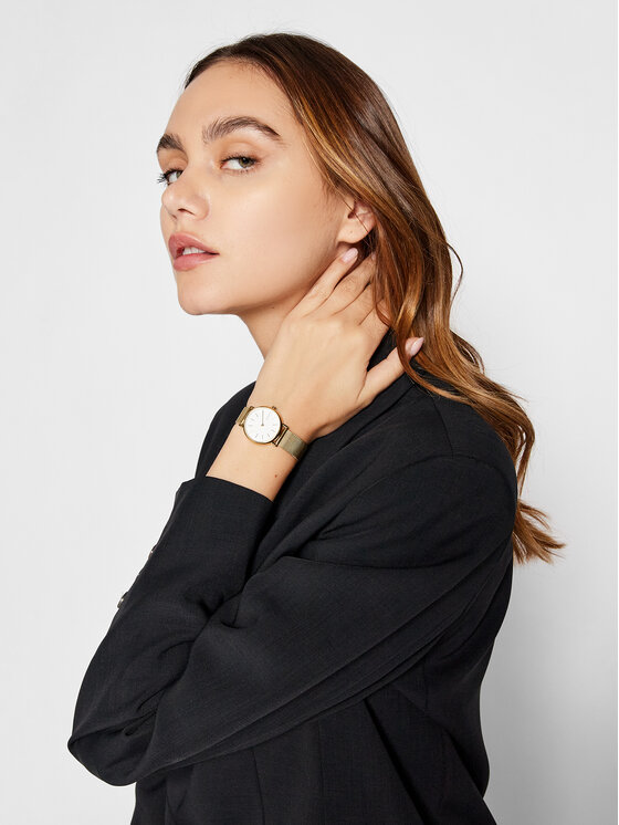 Skagen Skagen Zegarek Signatur SKW2693 Złoty