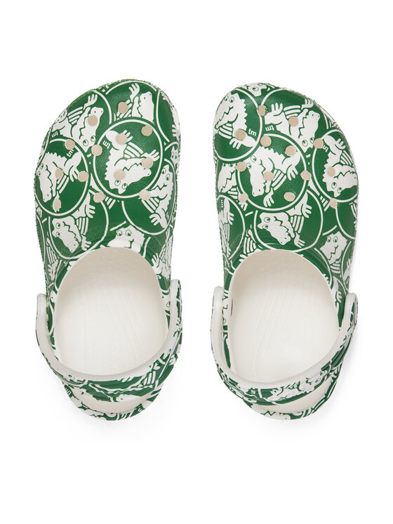 Crocs Crocs Iešļūcenes Classic Duke Print Clog K 210007 Zaļš