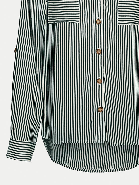 Vero Moda Vero Moda Πουκάμισο Bumpy 10275283 Πράσινο Regular Fit