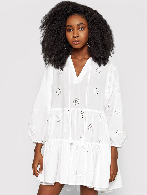 Női Nyári ruha Seafolly, Méret: S/M, Fehér, Embroidery 54155
