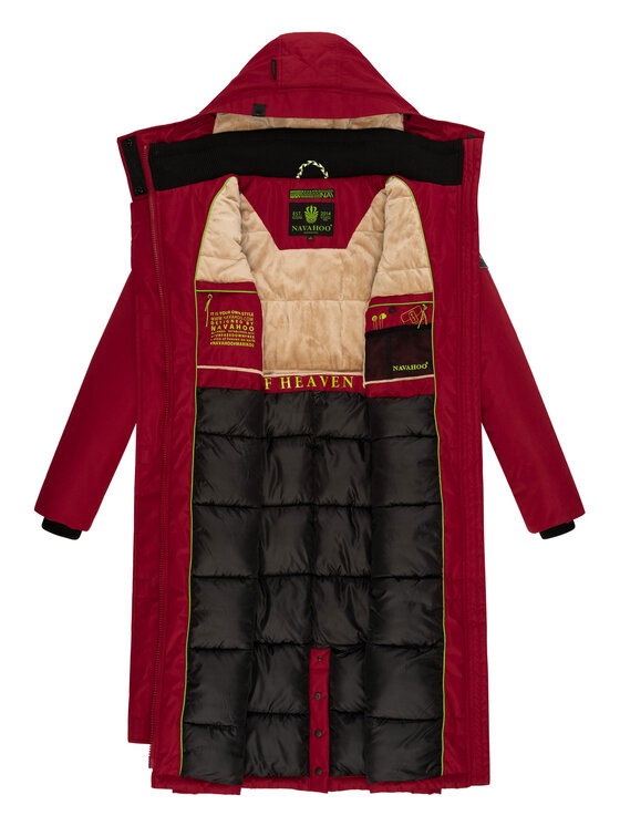 Navahoo Navahoo Kurtka zimowa Hokulanii Czerwony Regular Fit