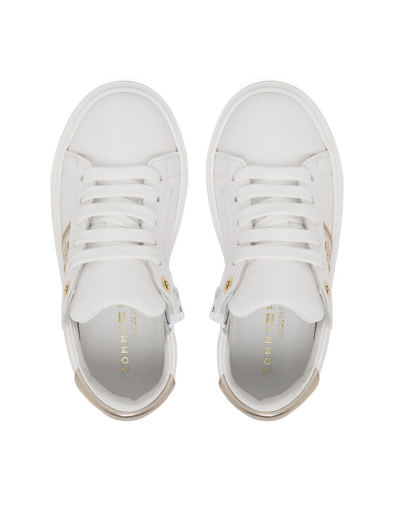 Tommy Hilfiger Tommy Hilfiger Sneakersy T4A9-34421-1281 M Biela