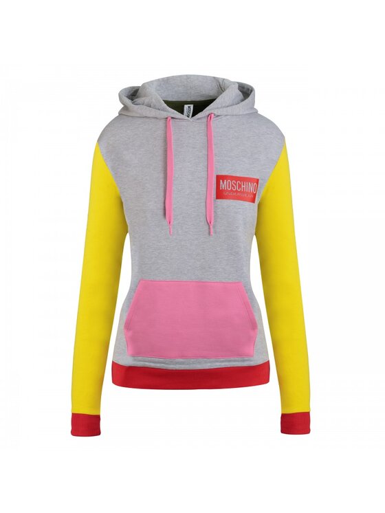 MOSCHINO MOSCHINO Mikina ZUA1725 Barevná Slim Fit