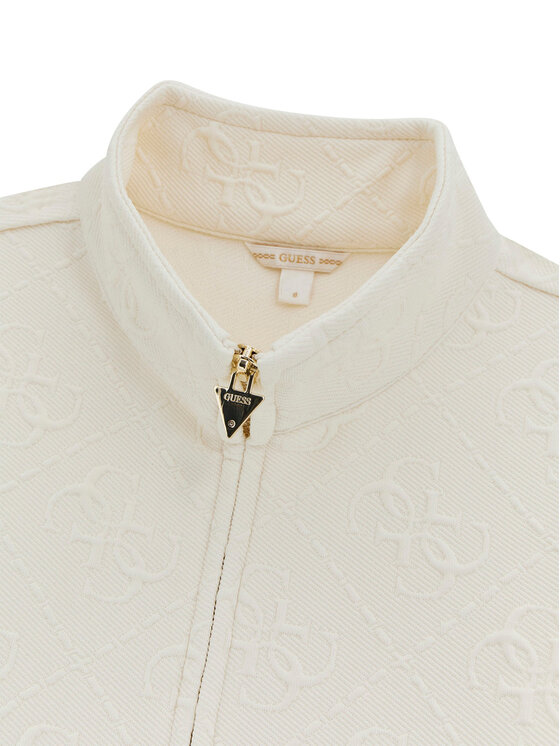 Guess Guess Bluză J5BQ01 K0742 Écru Regular Fit