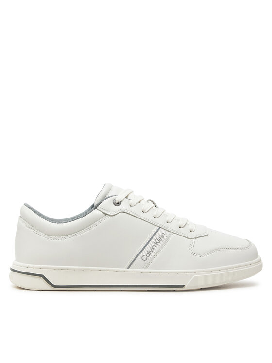 Calvin Klein Snīkeri Low Top Lace Up Logo HM0HM01491 Balts