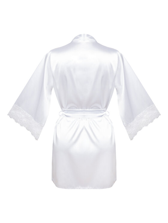 DKaren Lingerie DKaren Lingerie Szlafrok Trixa Biały