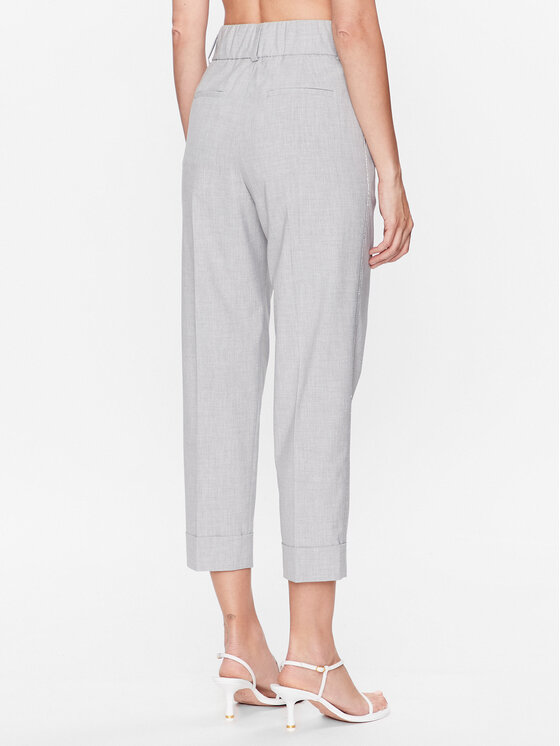 Peserico Peserico Hlače P04816V Siva Regular Fit
