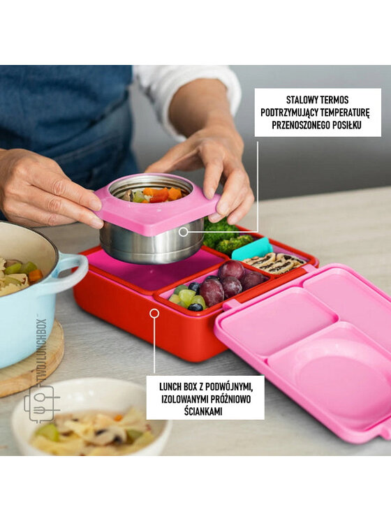 Omie Omie Lunchbox OmieBox Różowy