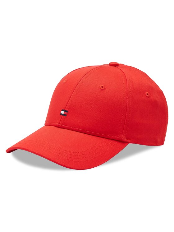 Șapcă Tommy Hilfiger Essential AW0AW14542 Roșu