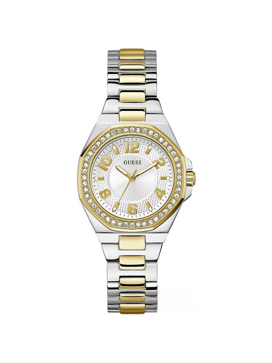 Guess Guess Hodinky GW0877L5 Stříbrná