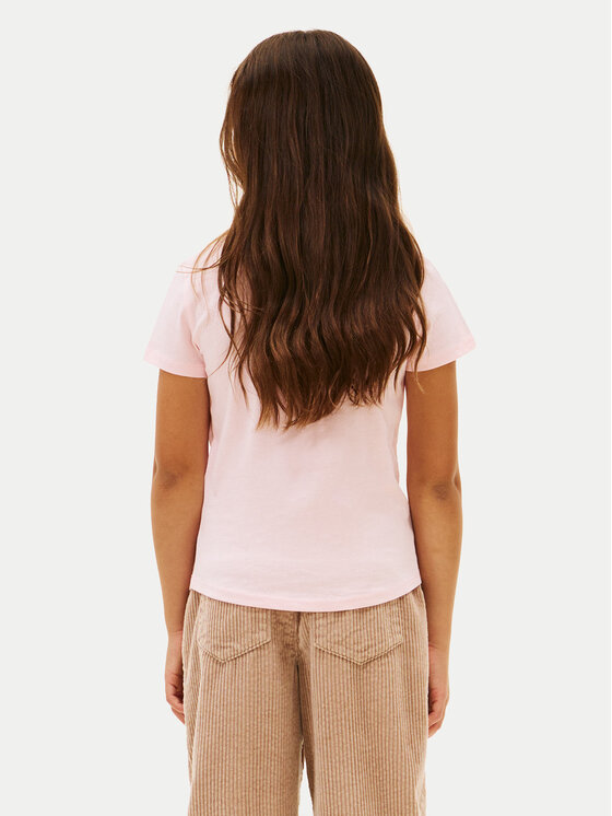 Tommy Hilfiger Tommy Hilfiger T-shirt KG0KG09257 D Rosa Regular Fit