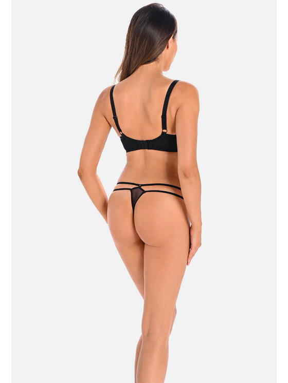Teyli Teyli Stringi 394 Czarny