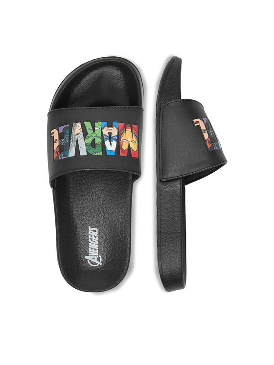 Avengers Avengers Pantoletten CEO-AW25-340AVMV Schwarz