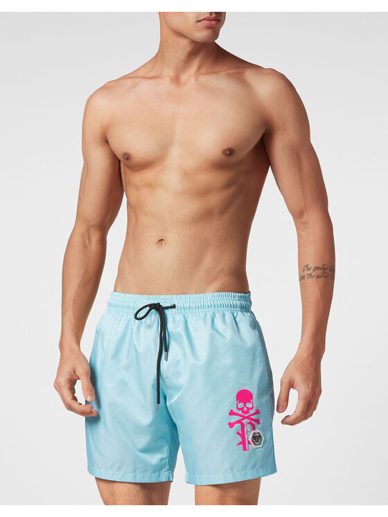 PHILIPP PLEIN PHILIPP PLEIN Boxerky 2405 Tyrkysová