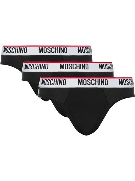 MOSCHINO Súprava slipov V1A1393 4300 0555 Čierna