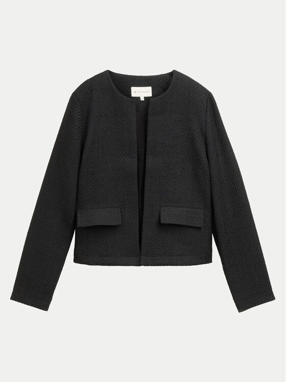 Tom Tailor Tom Tailor Švarkas 1044343 Juoda Regular Fit