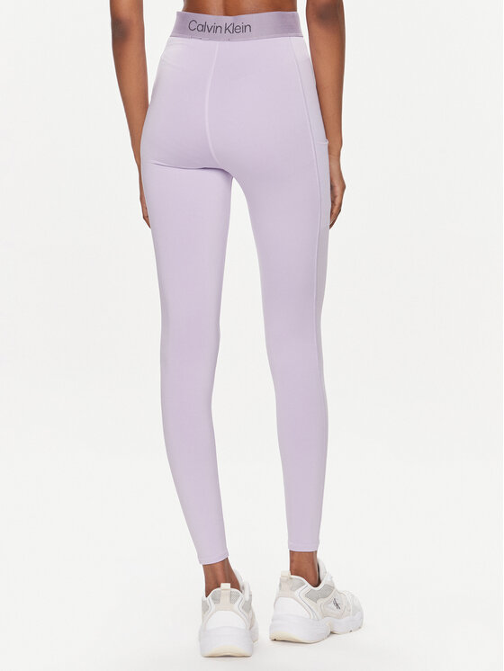 Calvin Klein Performance Calvin Klein Performance Leggings 00GWF3L621 Ljubičasta Slim Fit