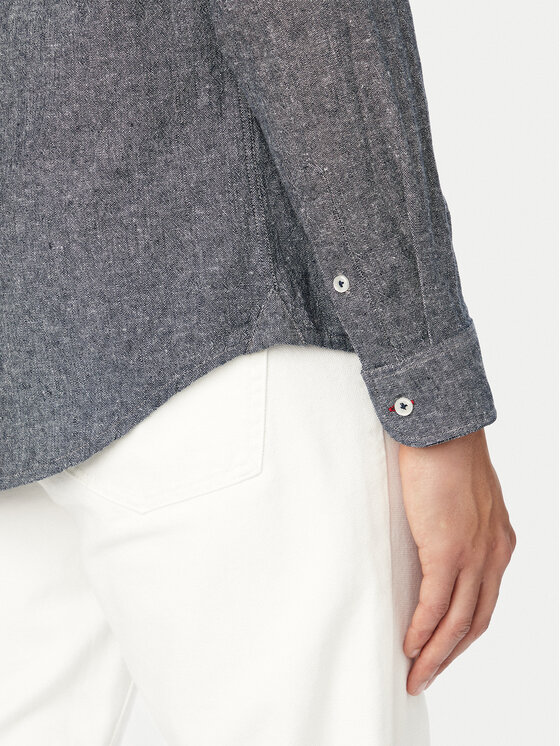 Tommy Jeans Tommy Jeans Särk DM0DM22761 Tumesinine Regular Fit