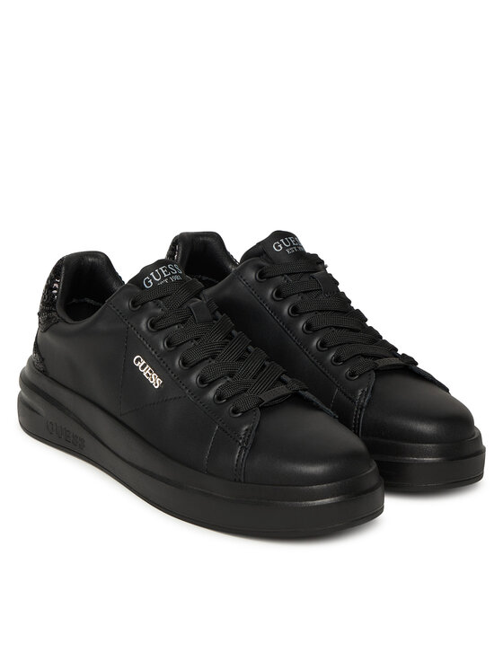 Guess Guess Sneakersy FLFE10 ELE12 Czarny