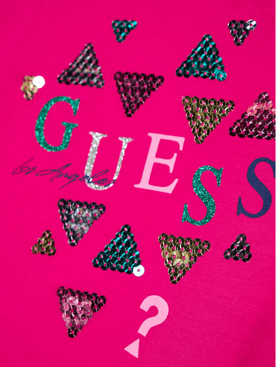 T-shirt K1GI03 K6YW1 Rosa Regular Fit