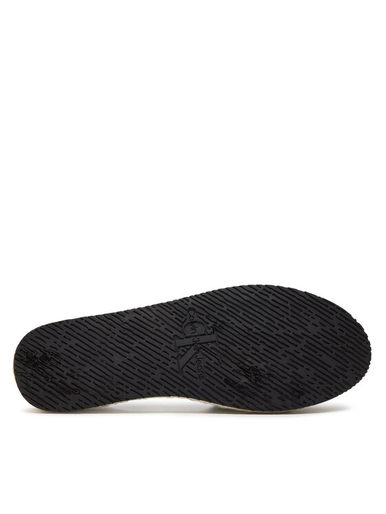 Calvin Klein Jeans Calvin Klein Jeans Espadryle Ankle Espadrille Btw YW0YW01027 Czarny