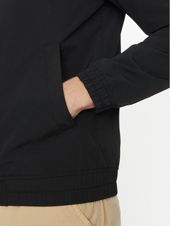 Tommy Jeans Tommy Jeans Pārejas jaka Essential Casual DM0DM15382 Melns Regular Fit