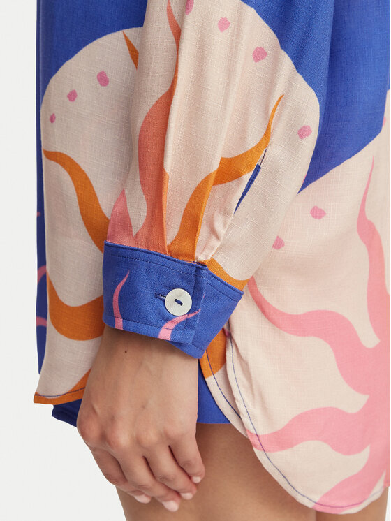 Maaji Maaji Hemd Dreambound PT2321CLS012 Blau Relaxed Fit
