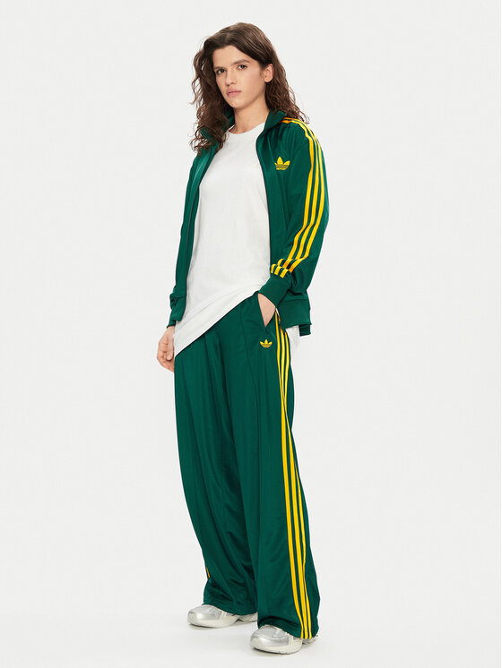 adidas adidas Jogginghose adicolor Classic Firebird JP2314 Grün Loose Fit