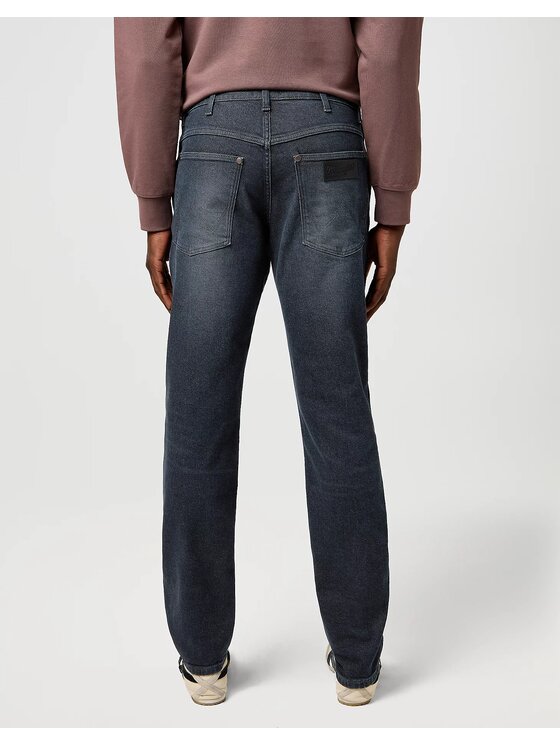 Wrangler Wrangler Jeansy RIVER Szary Straight Fit
