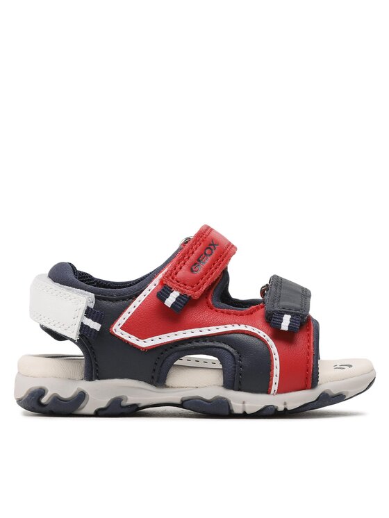 Geox Sandali B Sandal Flaffee Boy B3559A 08515 C7217 M Rosso, taglia : 20