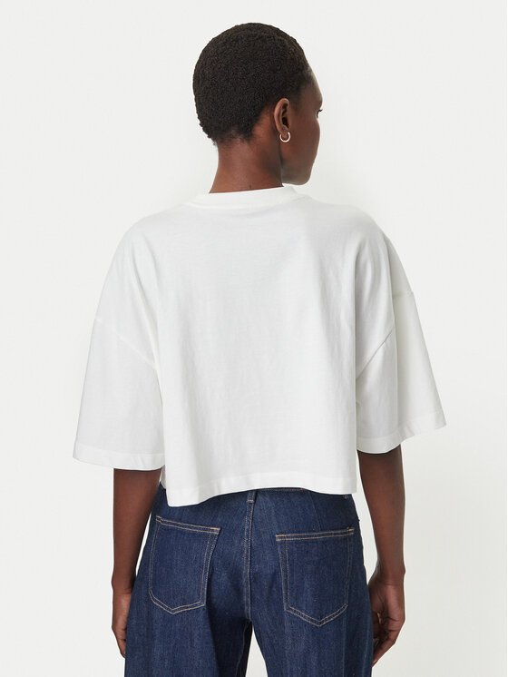 Calvin Klein Jeans Calvin Klein Jeans Majica LV047F813G Bela Boxy Fit