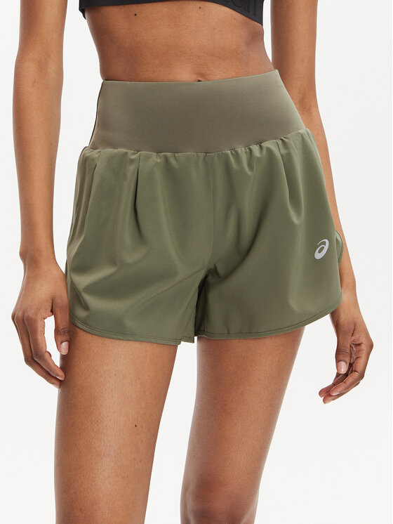 Asics Asics Sportshorts Road 3.5In 2012C965 Grün Regular Fit