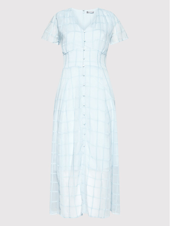 Guess Guess Vasarinė suknelė Monica W2GK85 WEIU0 Mėlyna Regular Fit