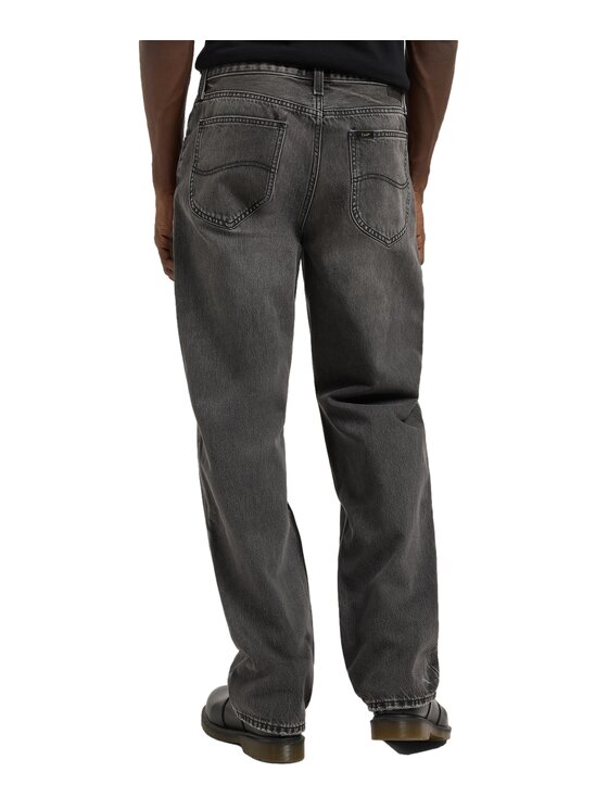 Lee Lee Jeansy 112370686 Szary Relaxed Fit
