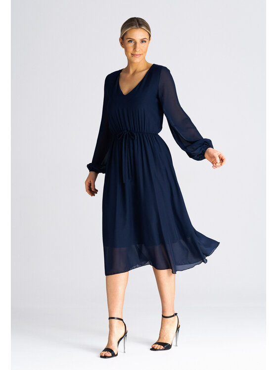 FIGL FIGL Φόρεμα SUKIENKA M939 Σκούρο μπλε Regular Fit