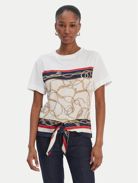 Marciano Guess Marciano Guess Tricou 6RGI00 6285A Alb Regular Fit