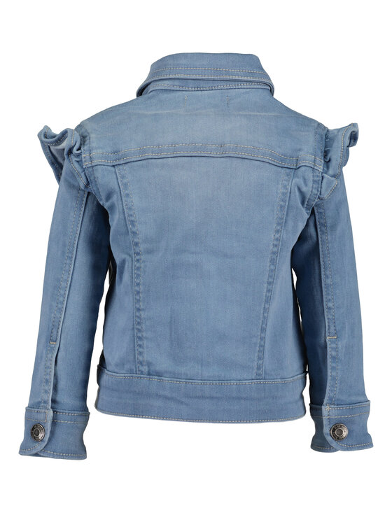 Blue Seven Blue Seven Kurtka jeansowa 925000 X Niebieski Regular Fit