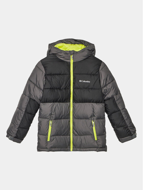 Columbia Columbia Зимно яке Pike Lake™ II Hooded Jacket Сив Regular Fit