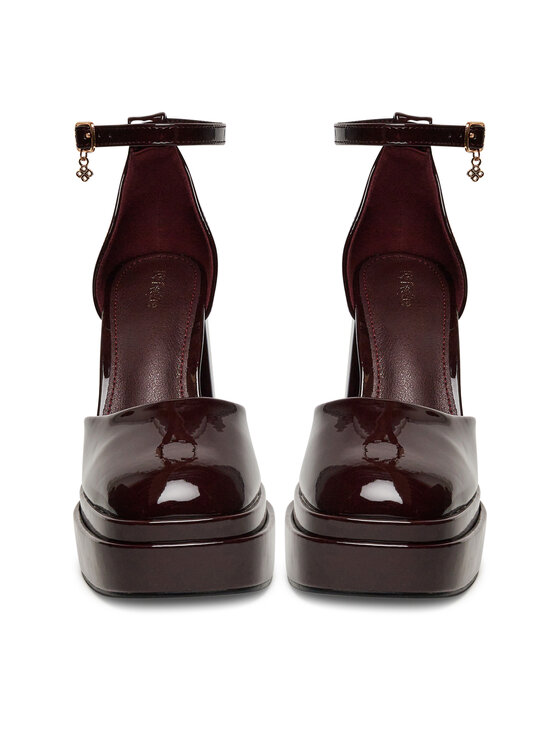 DeeZee DeeZee Nizki čevlji LW85478-6 Bordo rdeča
