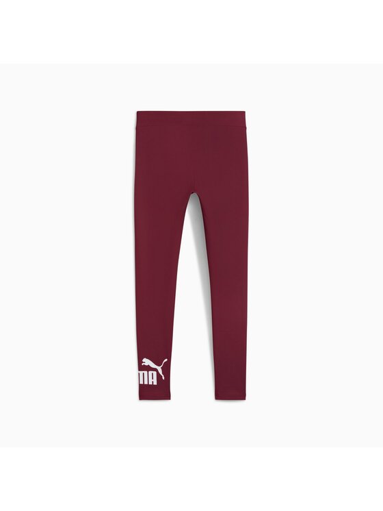Puma Puma Legginsy 682427 Bordowy Regular Fit