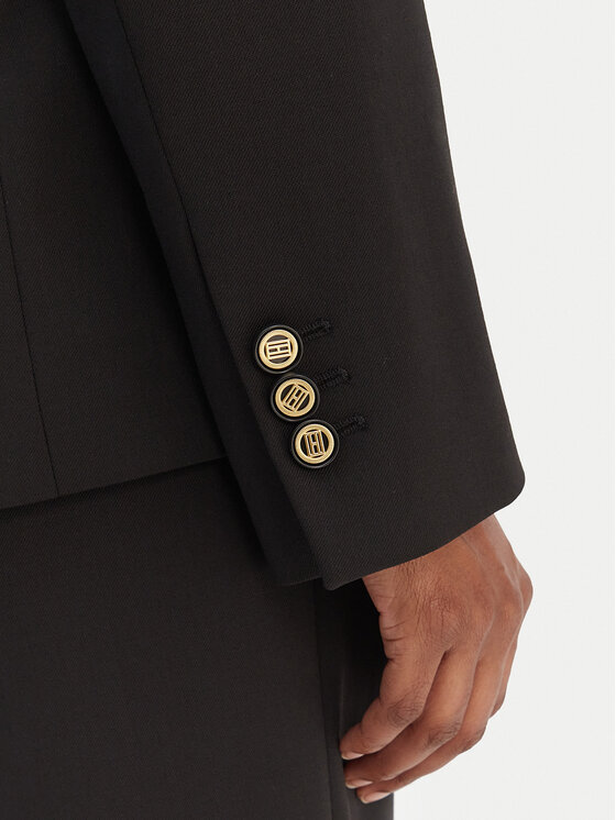 Tommy Hilfiger Tommy Hilfiger Сако Timeless WW0WW46662 Черен Regular Fit