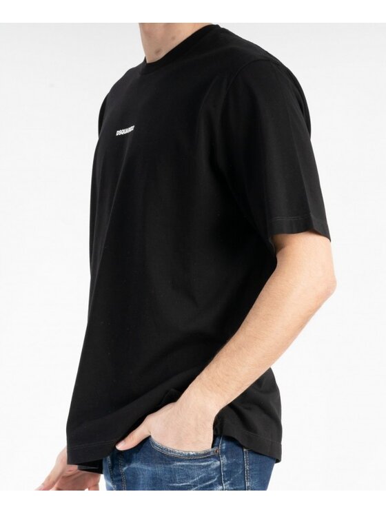 Dsquared2 Dsquared2 T-Shirt S71GD1424 900 Černá Oversize