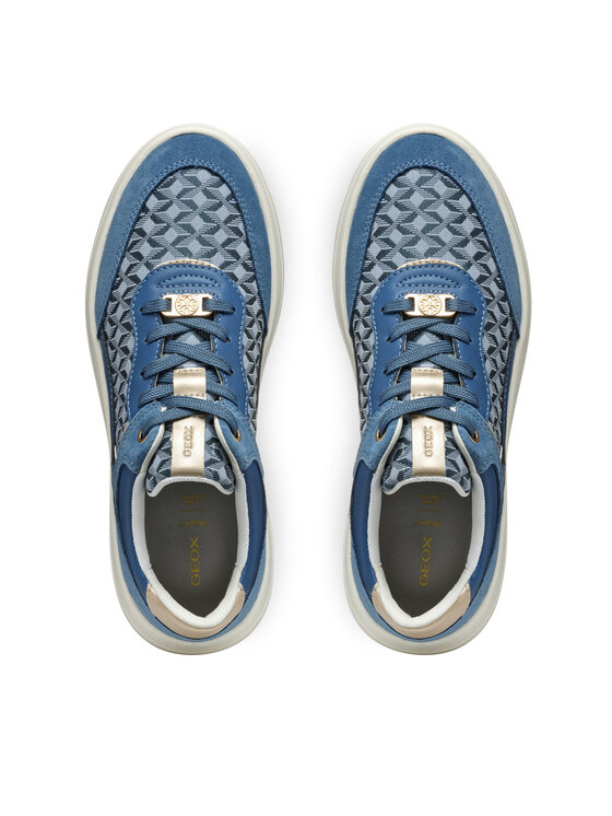 Geox Geox Sneakersy D Spherica Ecub-3 D46WTD 0CK22 C4005 Modrá