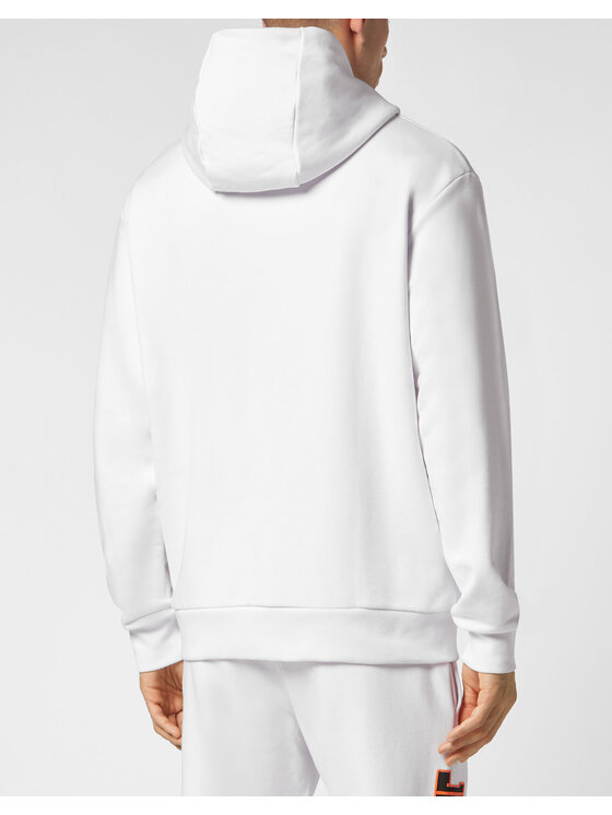 Plein Sport Plein Sport Mikina 8239 Bílá Regular Fit